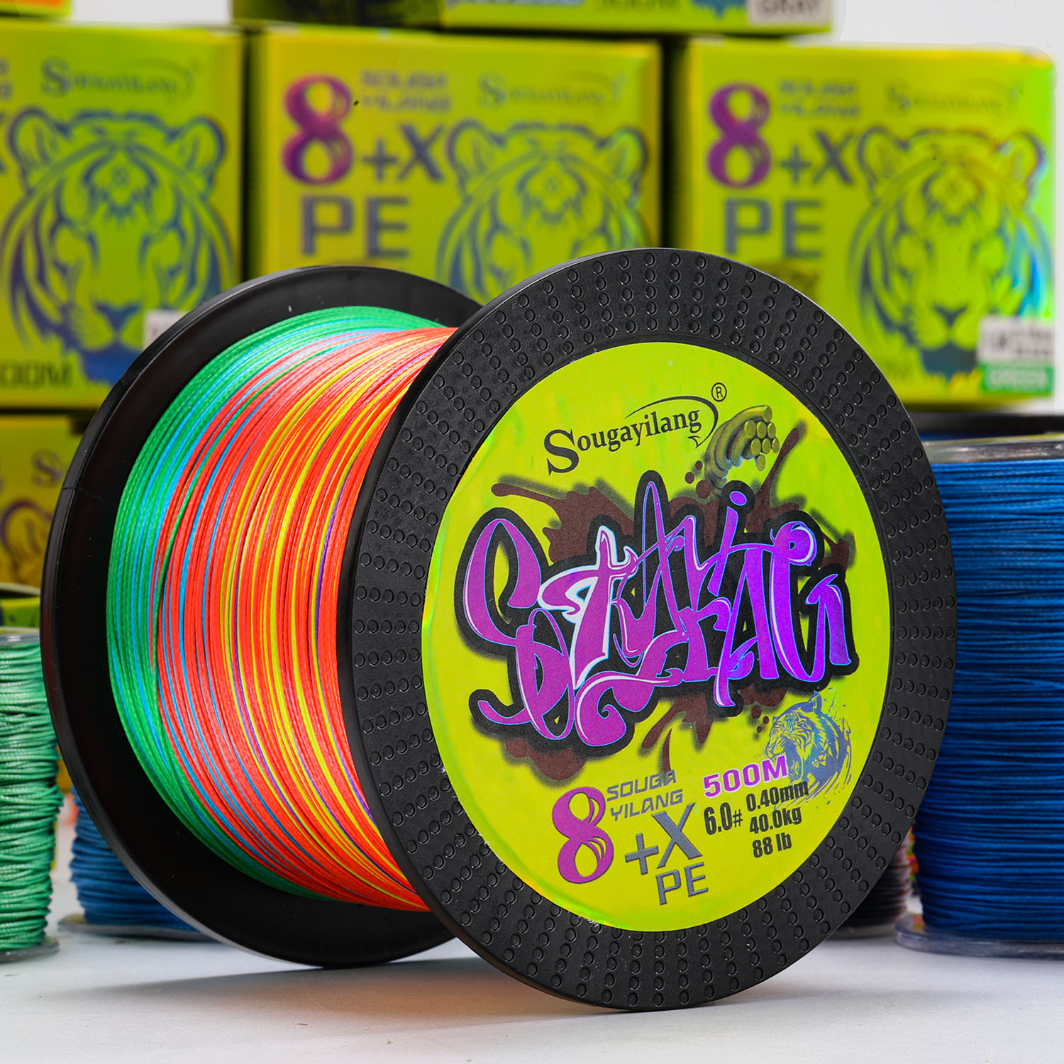 Línea Trenzada X8 Gris 100m 1.0#