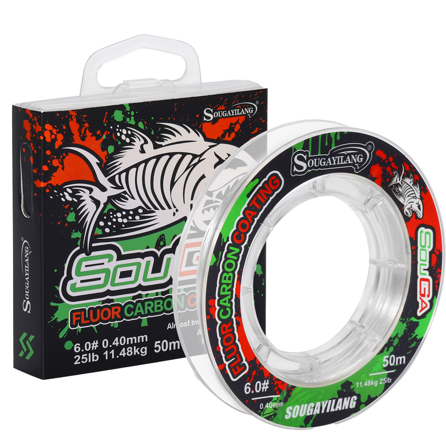 Fluorocarbono 50m 4.0#